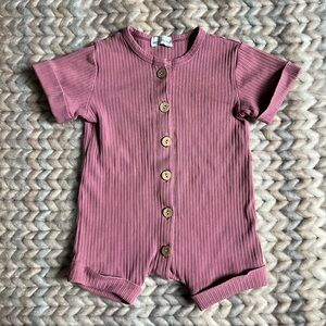 Oona Baby Girl Ribbed Romper (18-24M)